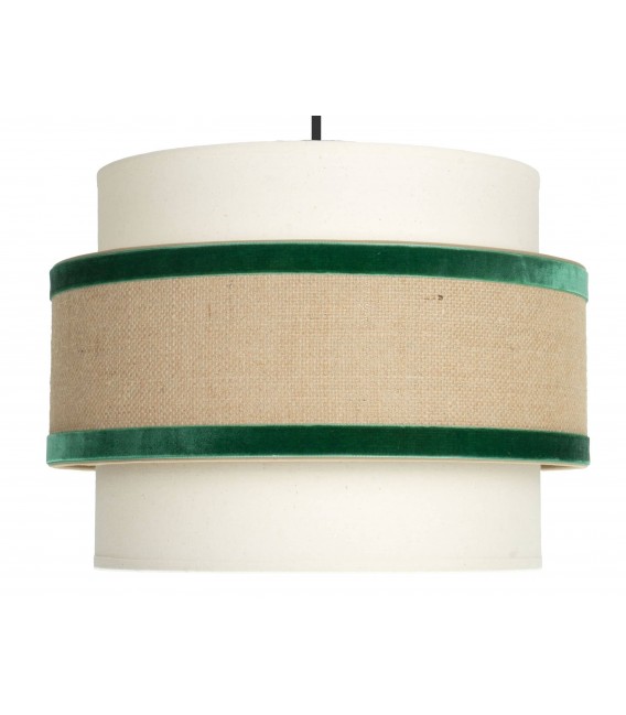 Lámpara de techo doble pantalla – Elegancia y estilo vintage Mdmhogar1