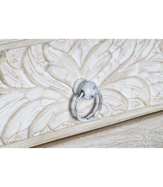 Aparador de madera maciza – Estilo vintage y almacenamiento3