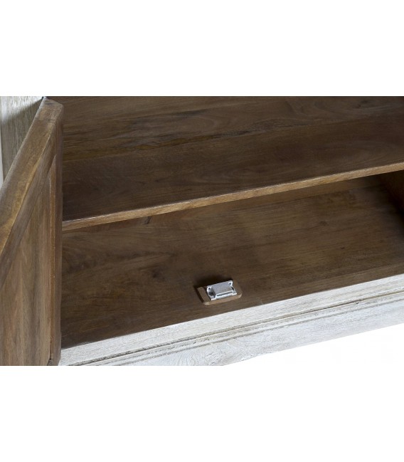 Aparador de madera maciza – Estilo vintage y almacenamiento5