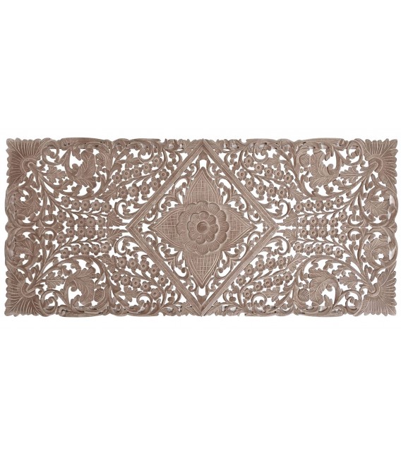 Cabecero tallado a mano 160/180 cm – MDF con anclaje. Mdmhogar