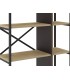 Librería estantería madera y metal – Diseño moderno y robusto Mdmhogar3