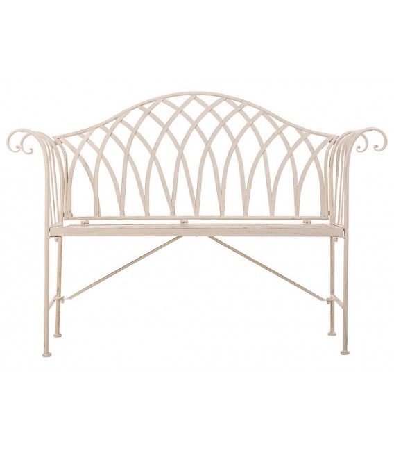 Banco de hierro forjado – Elegancia clásica y estilo vintage1