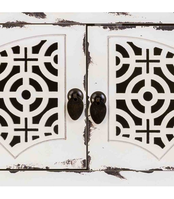 Consola de entrada tallada – Estilo oriental y artesanal Mdmhogar5