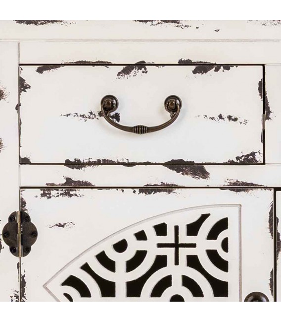 Consola de entrada tallada – Estilo oriental y artesanal Mdmhogar6