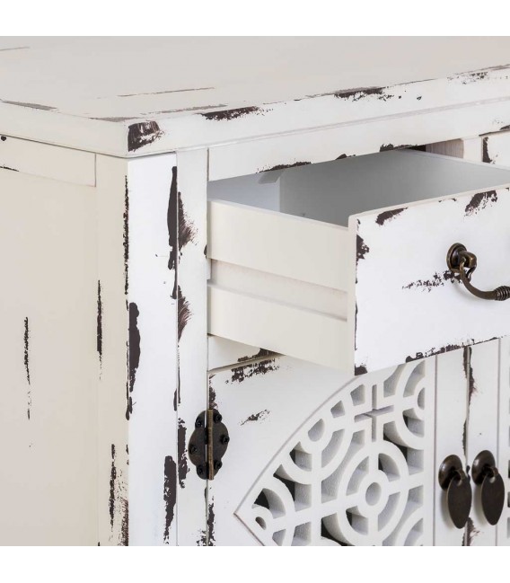 Consola de entrada tallada – Estilo oriental y artesanal Mdmhogar4