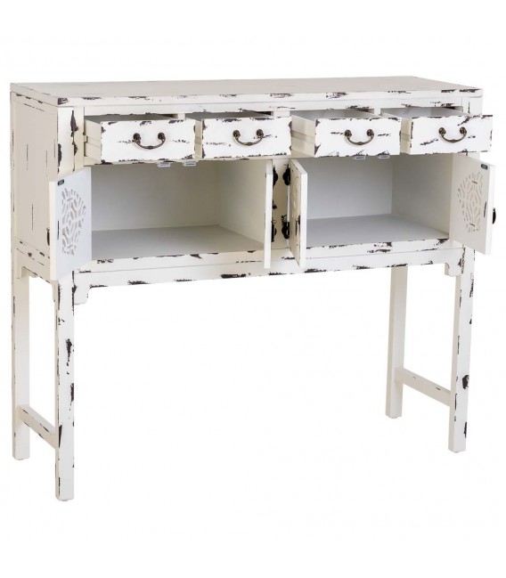 Consola de entrada tallada – Estilo oriental y artesanal Mdmhogar2