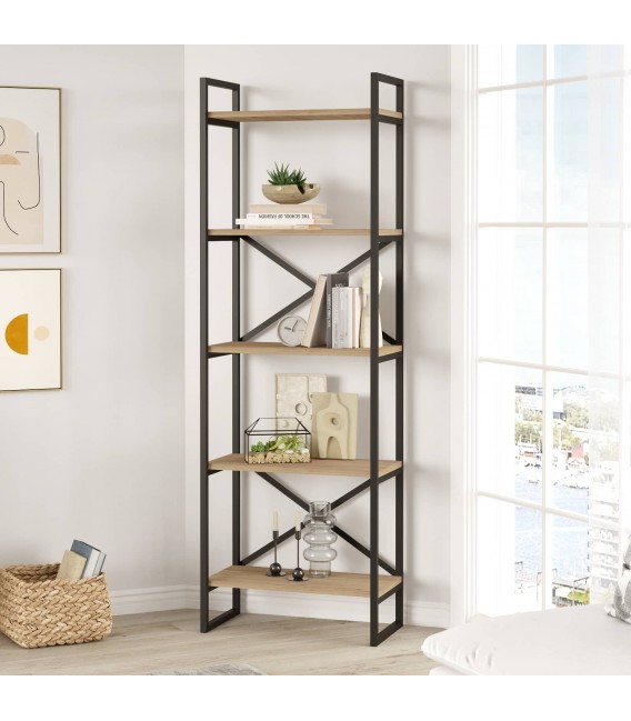 Librería estantería pequeña – Diseño moderno y robusto Mdmhogar