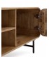 Mueble de TV en madera y metal – Diseño industrial moderno Mdmhogar4
