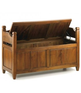 Banco baúl de mindi – Clásico, robusto y versátil Mdmhogar1