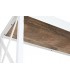 ESTANTERIA GRANDE 180 X 35 X 220  CULMEN METAL BLANCO MADERA MANGO