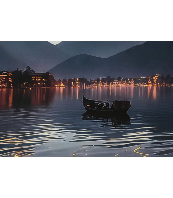 Cuadro en cristal – Foto de Japón con farolillos Mdmhogar2