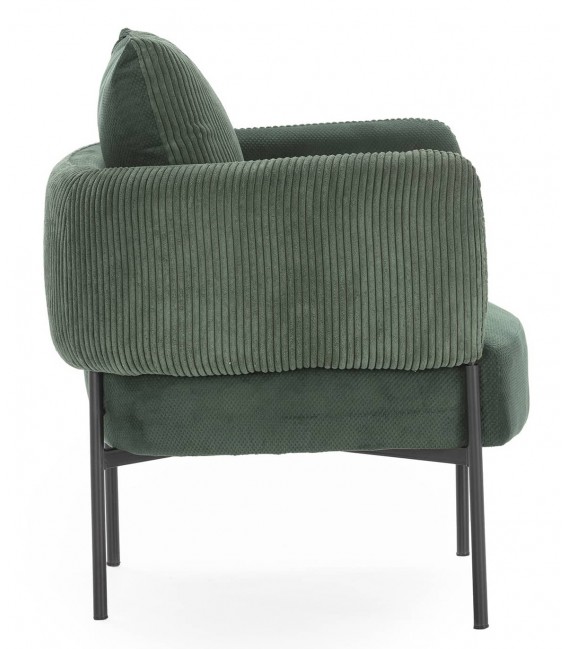 Butaca moderna – Confort y diseño con tapizado en verde Mdmhogar3