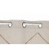 Cortina de algodón – Estilo natural con detalles en beige Mdmhogar1