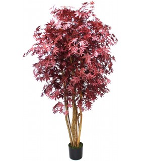 Árbol artificial arce rojo – Elegancia sin mantenimiento Mdmhogar1
