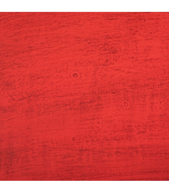 Set 2 mesitas antiguas – Madera lacada rojo pátina negra Mdmhogar2