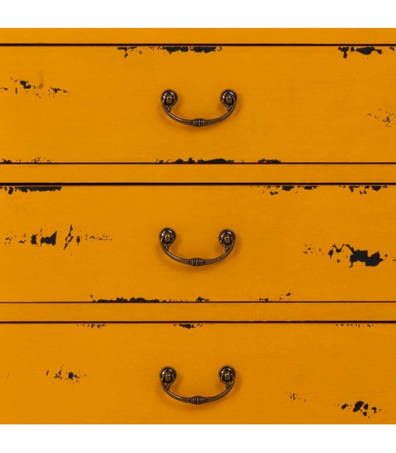 Armario alacena oriental en madera tallada, 4 cajones y 2 puertas. Mdmhogar6