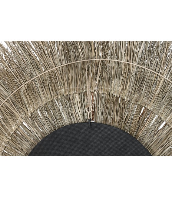 Espejo redondo de fibras naturales, artesanal, estilo boho chic. Mdmhogar3