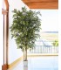 Árbol artificial de acacia con maceta, realista y sin mantenimiento. Mdmhogar