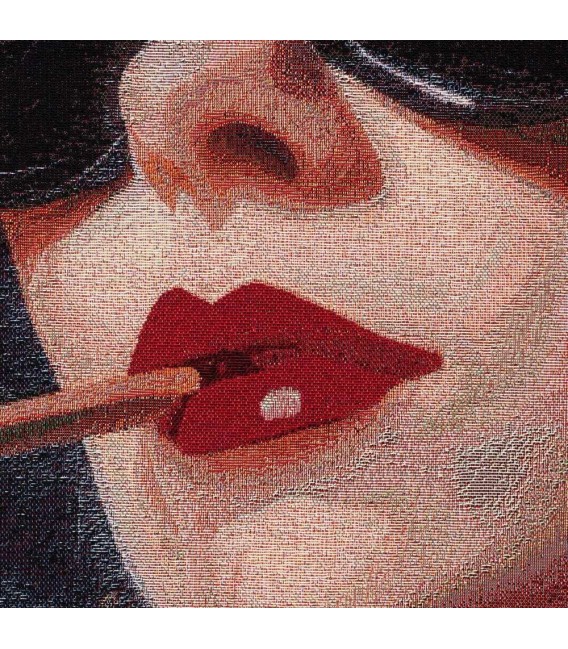 Cuadro vertical grande pop art en lienzo impreso con marco blanco. Mdmhogar3