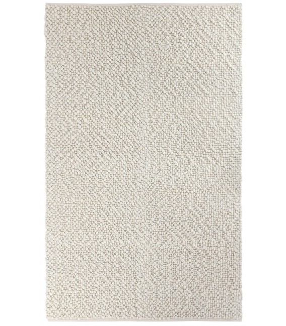 Alfombra de lana tejida a mano, diseño étnico y acabado artesanal. Mdmhogar