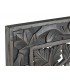 Cabecero o cuadro tallado étnico, madera MDF gris rozado. Mdmhogar1