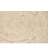 Alfombra redonda de yute trenzado, estilo boho y natural. Mdmhogar3