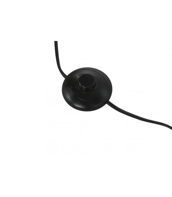 Lámpara de pie colonial en madera de mango y pantalla de algodón. Mdmhogar5