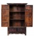 Armario alacena antiguo oriental, madera de olmo, pieza única. Mdmhogar2