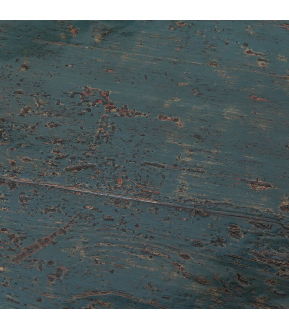 Aparador oriental antiguo decorado a mano con puertas ilustradas. Mdmhogar3