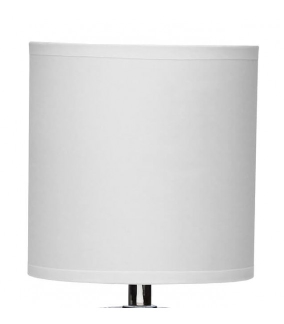 Lámpara de sobremesa pequeña azul y blanca, diseño moderno. Mdmhogar2