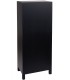 Armario alacena oriental negro y oro con talla artesanal y cajones Mdmhogar3