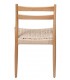 Silla ibicenca de comedor en madera de roble y cuerda trenzada4