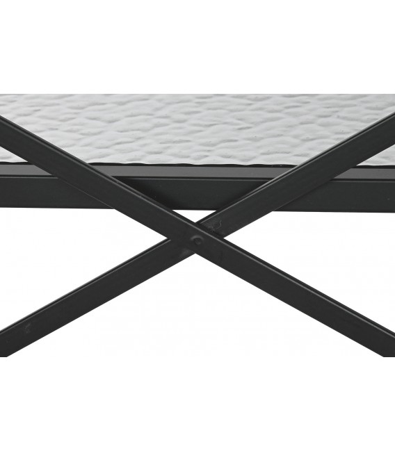 Estantería industrial de madera, metal y cristal con 5 baldas mixtas4