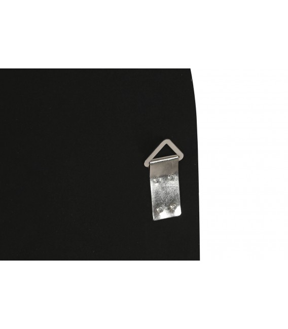 Espejo boho efecto ventana con marco blanco de madera natural2