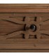Mesita de noche de madera reciclada con 3 cajones y acabado vintage4