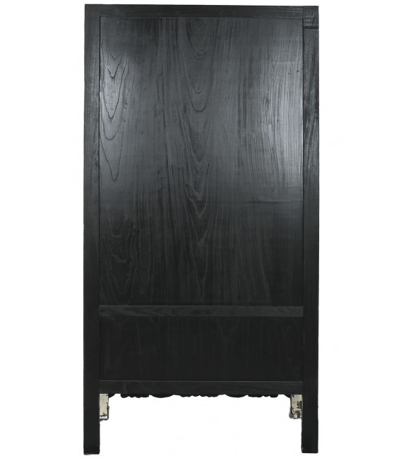 Armario oriental tallado en madera maciza con acabado decapado2