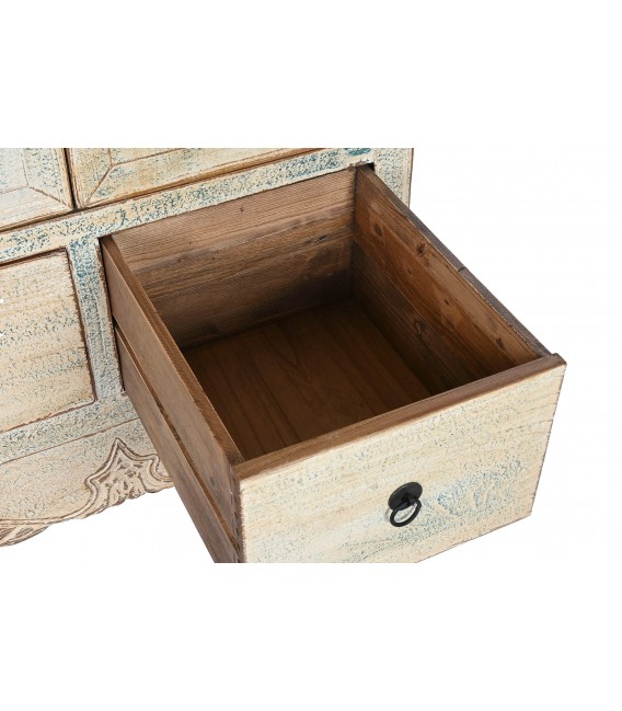 Armario oriental tallado en madera maciza con acabado decapado6