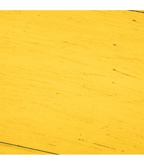 Conjunto de 2 mesitas XXL en madera maciza lacadas en amarillo3