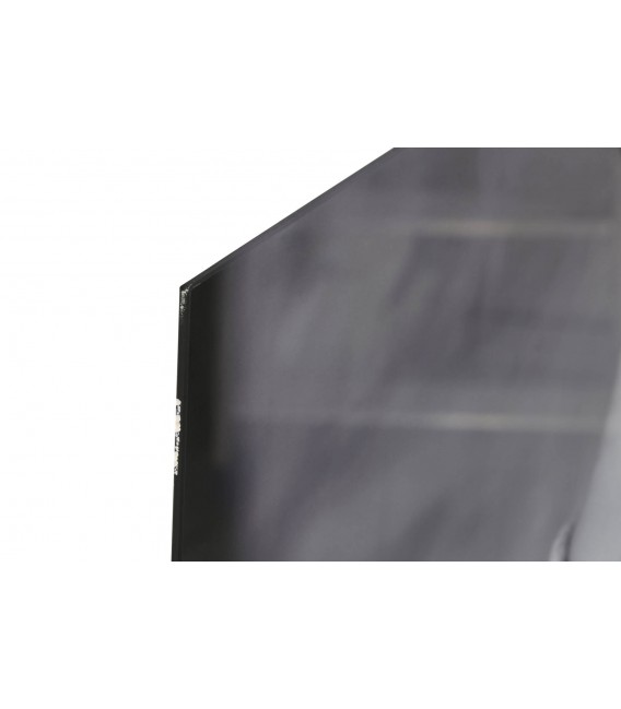 Cuadro vertical grande en blanco y negro con imagen de perlas clásicas.1