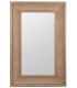 Espejo XXL rectangular madera natural estilo colonial, dos posiciones. Mdmhogar