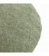Puf redondo verde con almacenaje y diseño champiñón original. 2