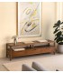 Mueble TV en caoba natural con cajones – Colección Oporto, Moycor. Mdmhogar