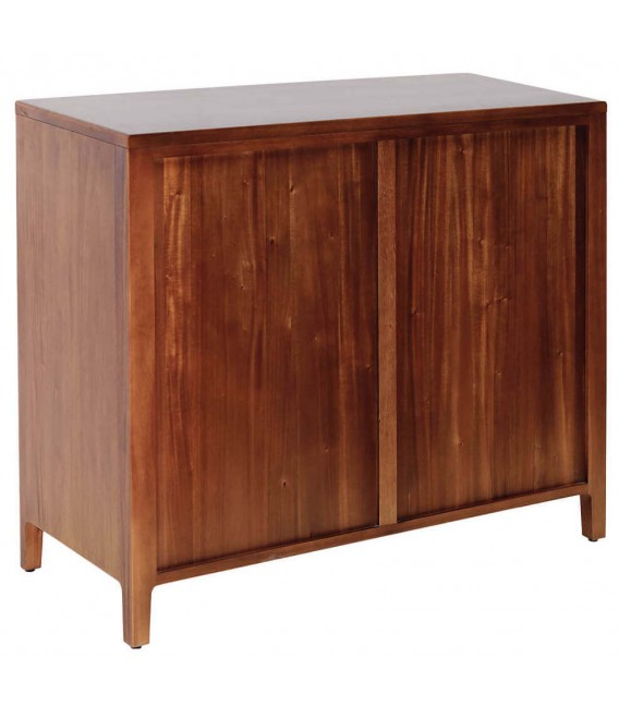 Cómoda colonial Oporto con 5 cajones en caoba maciza natural.2