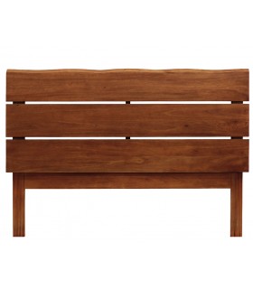 Cabecero de caoba maciza estilo colonial. Colección Oporto Moycor.