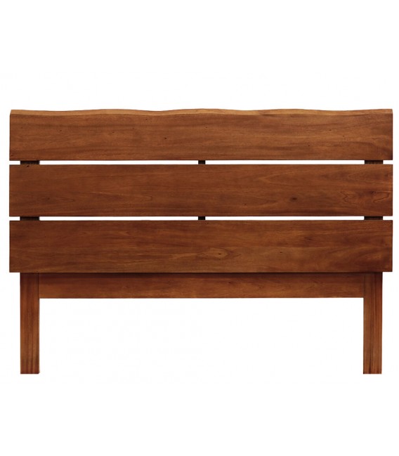 Cabecero de caoba maciza estilo colonial. Colección Oporto Moycor.