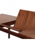 Mesa comedor extensible de caoba estilo colonial artesanal.4