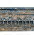 Consola oriental tallada a mano en madera de mango azul decapado.4