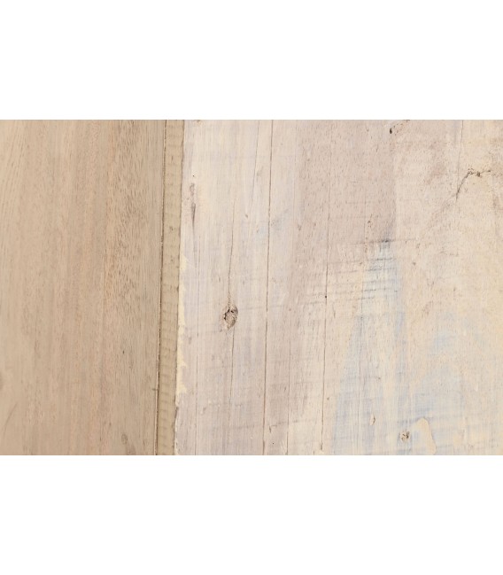 Estantería librería grande de madera, estilo étnico artesanal. 7