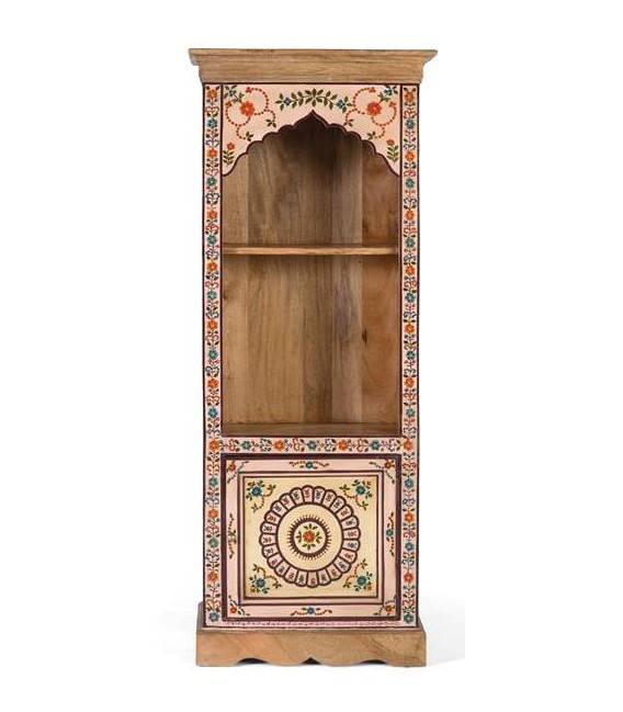 ESTANTERIA 60 X 30 X 153 MATUL MADERA NATURAL DECARADA A MANO