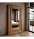 Espejo XXL rectangular madera natural estilo colonial, dos posiciones. Mdmhogar 1
